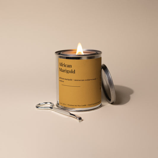 African Marigold Candle