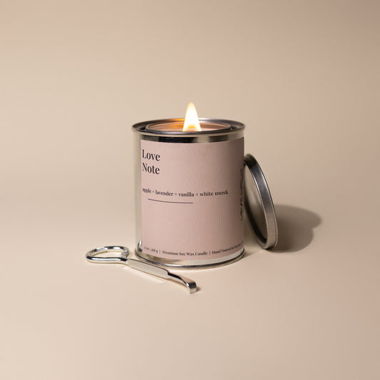 Love Note Candle
