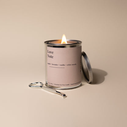 Love Note Candle