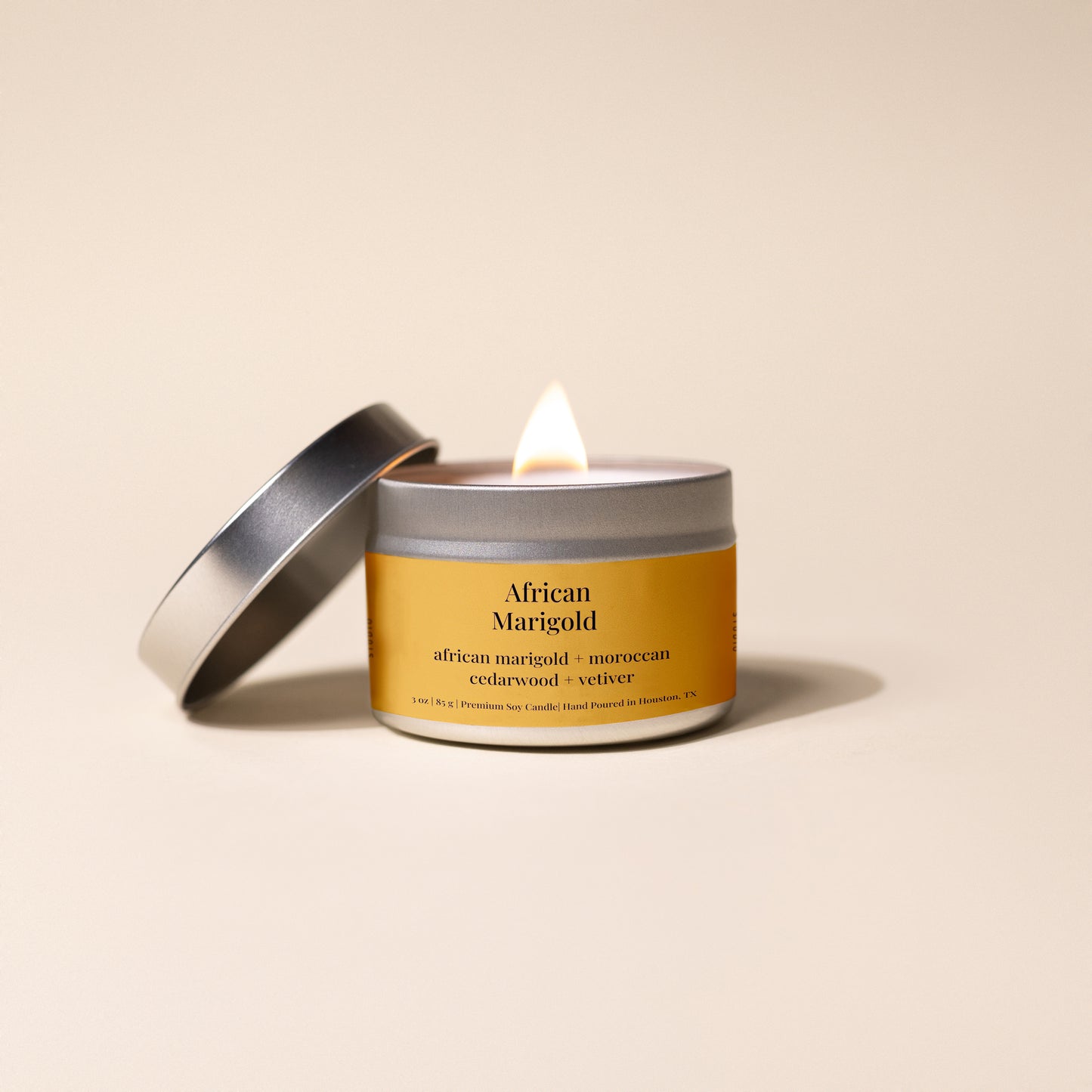 African Marigold Candle